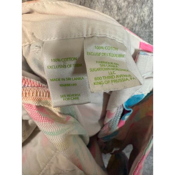 Lilly Pulitzer Womens Size 8 100% Cotton The Buttercup Short - Picture 7 of 7